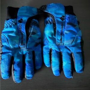 Obermeyer Vibrant Blue Youth Gloves (XL)